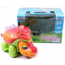 Grokite „Smart Art“. 294270 „Muzikinis laimingas dinozauras“ su garso ir šviesos efektais (rusų kalba. Val.)