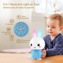 Alilo Art.G6 Red RU – Interactive Educational Music Player/Night Light for Children from 0 Months with Russian Voice