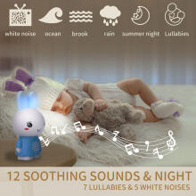 Alilo Art.G6 Red RU – Interactive Educational Music Player/Night Light for Children from 0 Months with Russian Voice
