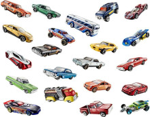 Mattel Hot Wheels Basic 20-Car Pack Art.H7045  Набор металлических машинок (20 шт.)