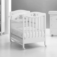 Erbesi Tippy Jolie Art.100948 Balta išskirtinė vaikų medinė lova