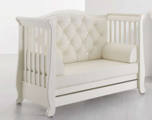 Erbesi Soft Ivory Art.100995 Ekskluzīva bērnu gulta ar Swarovski kristāliem