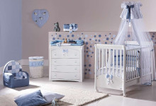 Picci Сoco Blue  Art.101151  Детский изысканный тюлевый балдахин для кроватки