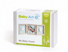 „Baby Art“ rėmelio vario leidimas, 3601093100, kūdikių citatų / rankų įspaudų rinkinys (tamsus)