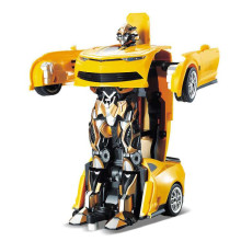 Shantoi Transformers Art.TT671 Radiovādamāis robots – transformators ar gaismam un skaņam Chevrolet Camaro