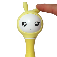Alilo Smart Hare R1 Yellow LV – Interactive Musical Developmental Toy for Children from 0+ with Latvian Voice