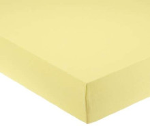 Pinolino Jersey Yellow  Art.540002-4 простынь на резиночке 60x120/140x70cм