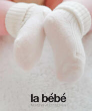 La bebe™ Wool Angora Socks Art.101878 Cream Детские шерстяные носочки