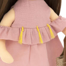 Orange Toys Sweet Sisters Sophie in a Tassel Dress Art.SS03-21 Lėlė Sofija linine suknele (32cm)