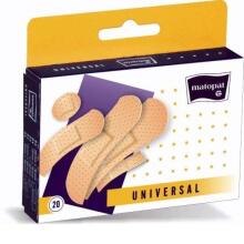 „Matopat Universal Art“ 102257 pleistras vaikams ir visai šeimai, 20vnt