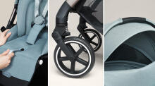 Cybex Balios S Lux black frame Moon Black