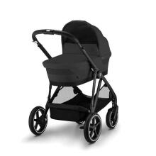 Cybex Carrycot Gazelle S Art.102347 Deep Black  džinsiniai mėlyni vežimėliai