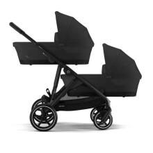Cybex Carrycot Gazelle S Art.102347 Deep Black  džinsiniai mėlyni vežimėliai