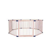 Baby Maxi Art.BM-446 medinė arena - tvora su vartais, 8 elementai
