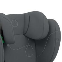 Cybex Solution G i-Fix 100-150cm, Monument Grey vaiko automobilinė kėdutė (15-50kg)