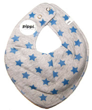 Pippi Art.3536-778 Navy  Детский Хлопковый Слюнявчик - платочек (3 шт.)