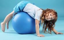 Frogeez™ Gymnastic Fitball Art.55448116 Blue