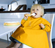 Babybjorn Eat & play Orange Art.044383 Mягкая и практичная рубашка
