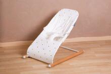 Childhome Bouncer Cover Art. CCEVOBONJGD Gold Dots Original supamasis krėslas