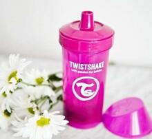 „Twistshake Kid“ taurelė, 78284, pastelinis pilkas butelis su snapeliu nuo 12+ mėnesių, 360 ml