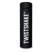 Twistshake Hot&Cold  Art.78113 Black Termoss no nerūsējošas tēraudas 420ml