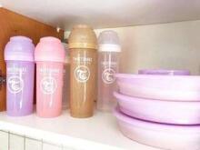 Twistshake Plate Art.78159 Pastel Pink