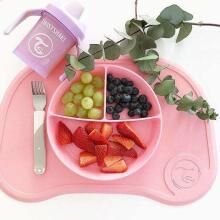 Twistshake Divided Plate Art.78169 Pastel Pink