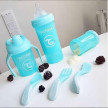 Twistshake Learn Cutlery Art.78202 Pastel Grey