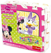 Minnie Mouse Art.60297 Напольный мягкий коврик пазл из 8 элементов