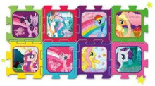 My Little Pony Art.60397 Grīdas puzle paklājiņš no 8 elementiem