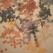 Mushie HEX Connect Building Toy Set Art.101528 konstruktorius