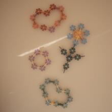 Mushie HEX Connect Building Toy Set Art.101528 konstruktorius