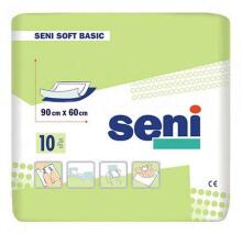 Seni Soft Basic Art. 103315 Sugeriamieji lakštai 10 vnt. (90x60cm)
