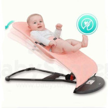 TLC Bouncer Balance Soft Art. 103372 Pilka Aukštos kokybės, ergonomiška kūdikio supamoji kėdė („Babybjorn Balance Soft“ analogas)