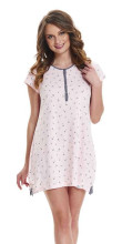 Dobranocka art.9202 Saldūs rožiniai medvilniniai naktiniai marškiniai nėščioms moterims / mityba
