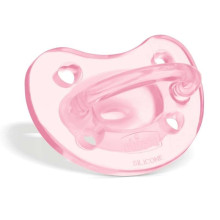 Chicco Physio Soft Love  Art.73310.11  Pink Пустышка физиологической формы из силикона 0-6 мес.