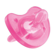 „Chicco Physio Soft Love Art.73310.11 Pink“ Fiziologiškai suformuotas silikoninis jaukas 0–6 mėn.