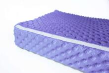 La bebe™ Minky Klin Antireflux Art.103614 Grey