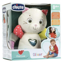 Chicco Oliver Cat Art.07940.00 Bērnu mīksta rotaļlieta  Kaķis Olivers