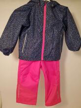 Lassie'18 Lassietec® Pink Art. 723723-5501 Kūdikių kostiumų striukė ir kelnės