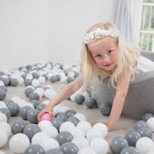 Misioo Extra Balls  Art.104231 White  Мячики для сухого бассейна  Ø 7 cm, 50 шт.