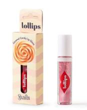 Sraigės „Lollips Caramel Candy Art.5939“ lūpų blizgesio karamelės desertas, 3ml