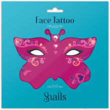 Snails Face Tattoos Queen Of Hearts  Art.0422