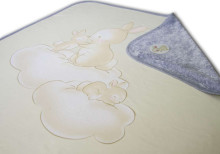 Cango Rabbit Art.KGSS-108 Хлопковый плед 90x90 см