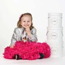 LaVashka Luxury Skirt Violet Pink Art.105026 Stambus sijonas princesėms (dovanų dėžutė)