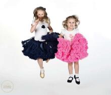 LaVashka Luxury Skirt Violet Pink Art.105026 Stambus sijonas princesėms (dovanų dėžutė)