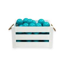 MeowBaby® Color Round Art. 105094 Mint Cupcake sausas baseinas su kamuoliukais (250vnt.)