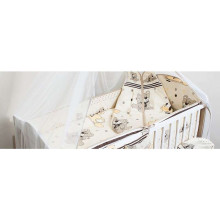 ANKRAS Bed bumper 360 cm DREAMER beige