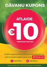 Dovanų čekis 10 EUR BP2019-10