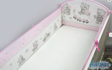 ANKRAS Art.701 Bērnu gultiņas aizsargapmale  360 cm